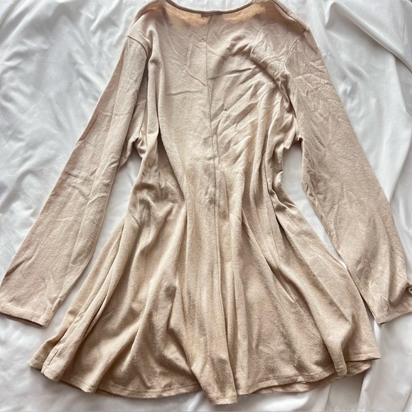 Beyond Capri Italian Lagenlook Tunic Top Boho Buckle Front OS - Picture 3 of 9